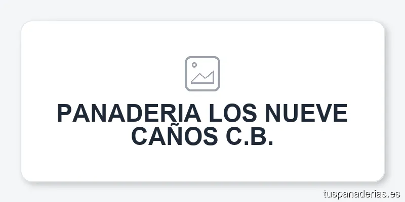 PANADERIA LOS NUEVE CAÑOS C.B.