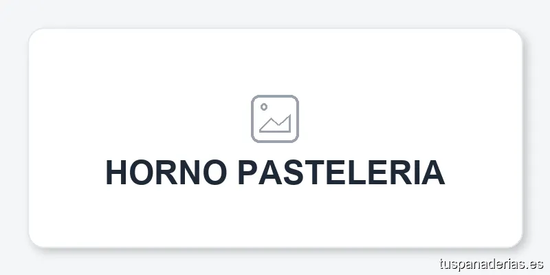 HORNO PASTELERIA