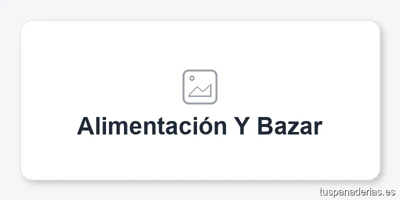 Alimentación Y Bazar