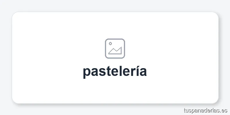 pastelería