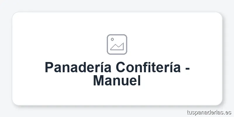 Panadería Confitería - Manuel