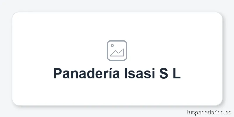 Panadería Isasi S L