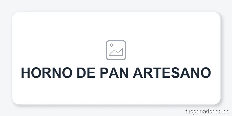 HORNO DE PAN ARTESANO