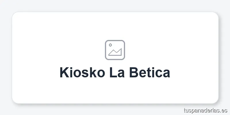 Kiosko La Betica