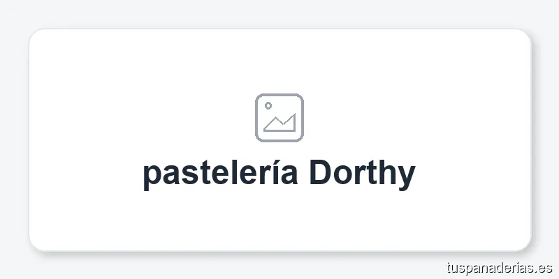 pastelería Dorthy