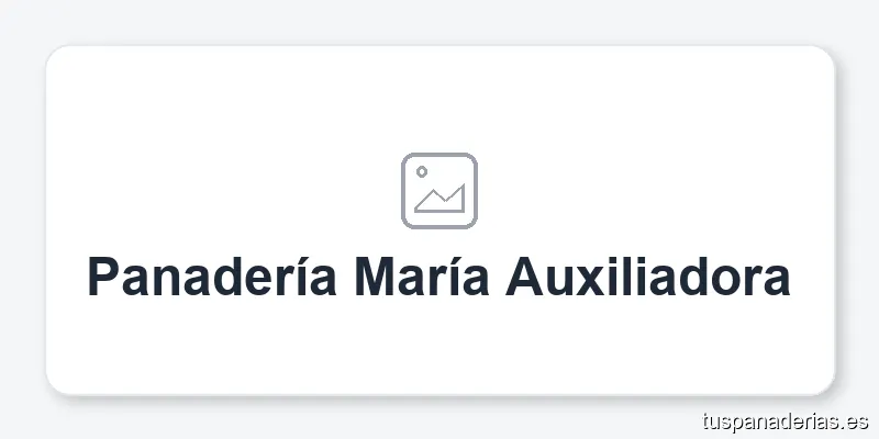Panadería María Auxiliadora
