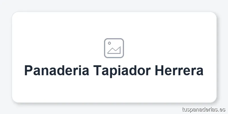 Panaderia Tapiador Herrera