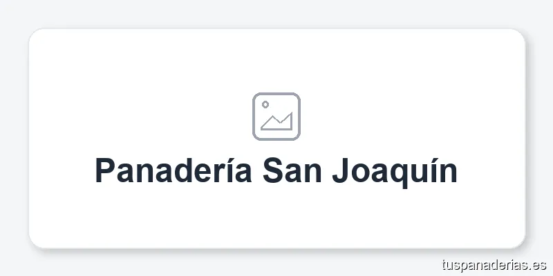 Panadería San Joaquín