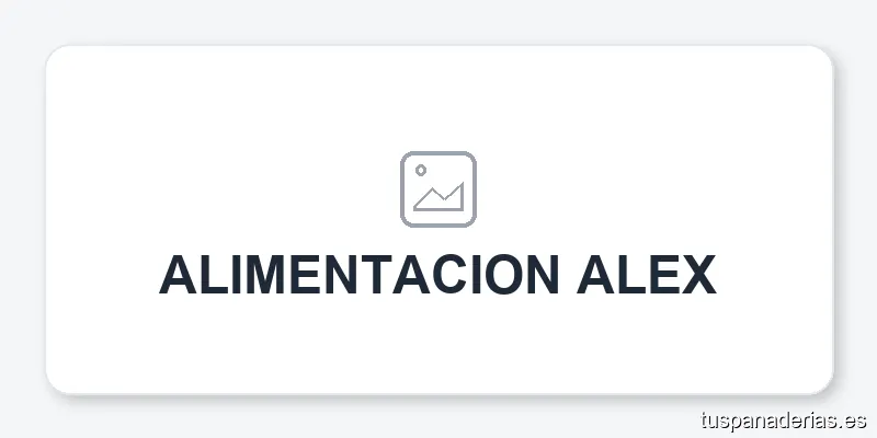 ALIMENTACION ALEX
