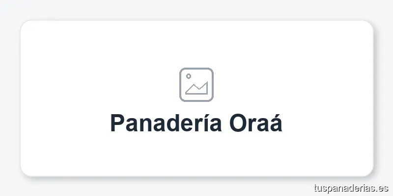 Panadería Oraá