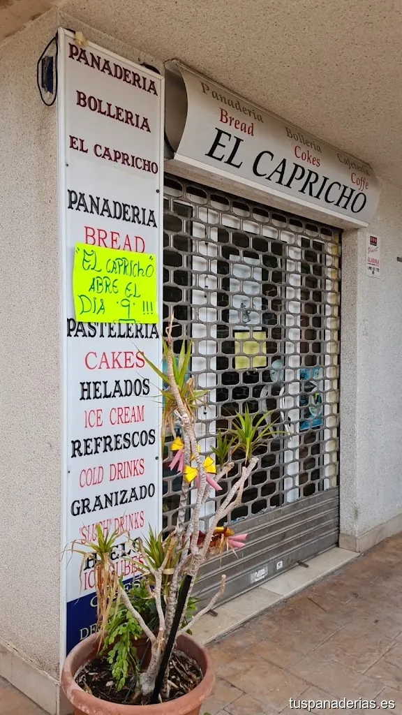 Panadería-Cafetería El Capricho