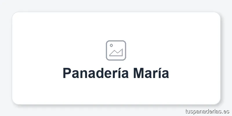 Panadería María
