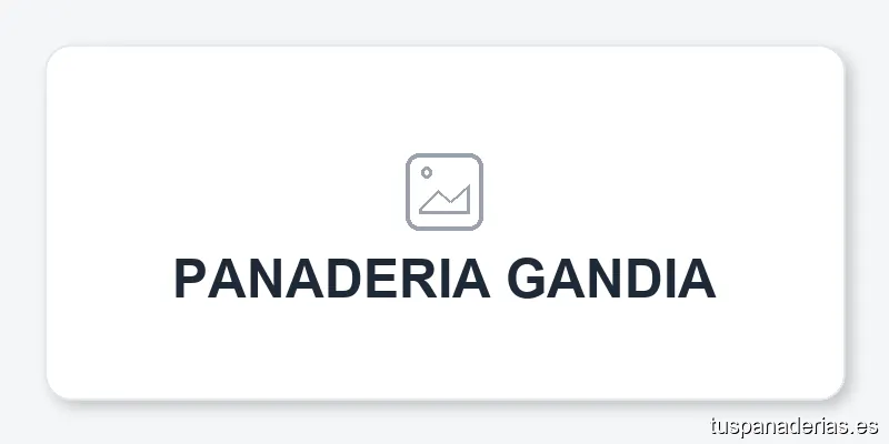 PANADERIA GANDIA