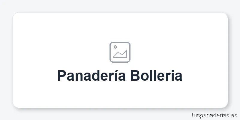 Panadería Bolleria