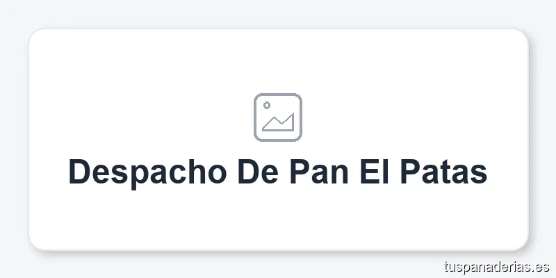 Despacho De Pan El Patas