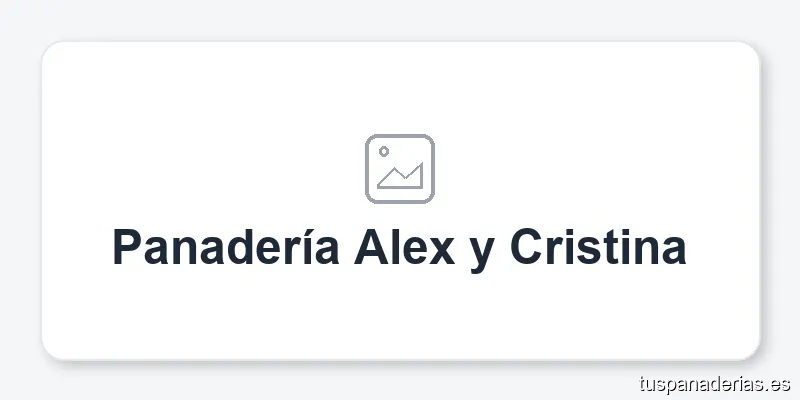 Panadería Alex y Cristina