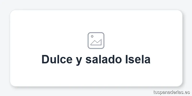 Dulce y salado Isela
