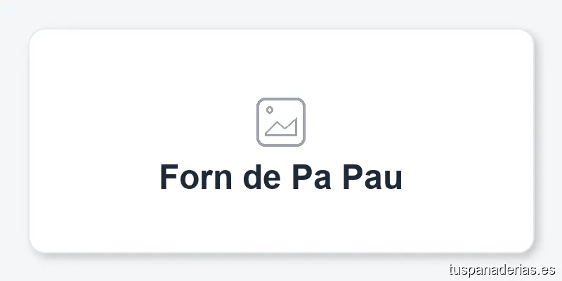 Forn de Pa Pau