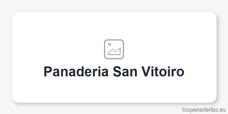 Panaderia San Vitoiro