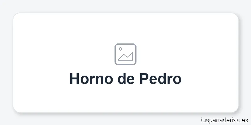 Horno de Pedro