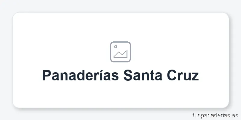 Panaderías Santa Cruz