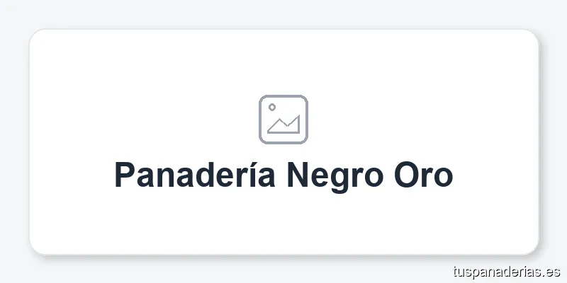 Panadería Negro Oro