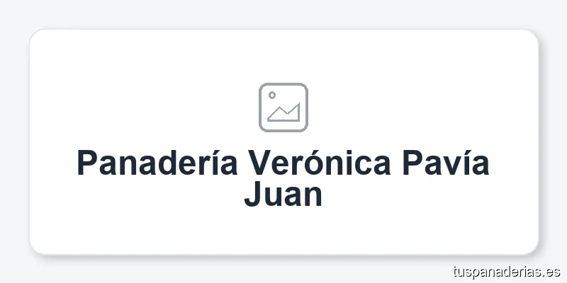 Panadería Verónica Pavía Juan