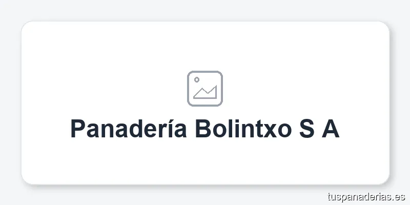 Panadería Bolintxo S A