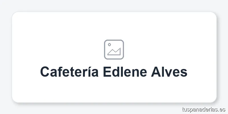 Cafetería Edlene Alves