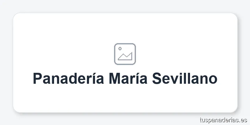 Panadería María Sevillano