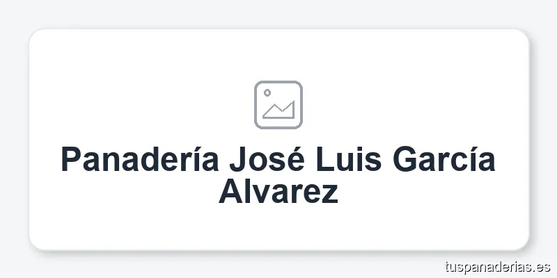 Panadería José Luis García Alvarez
