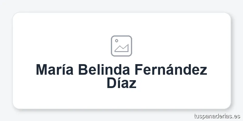 María Belinda Fernández Díaz