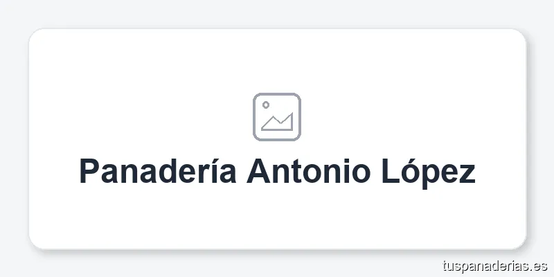 Panadería Antonio López