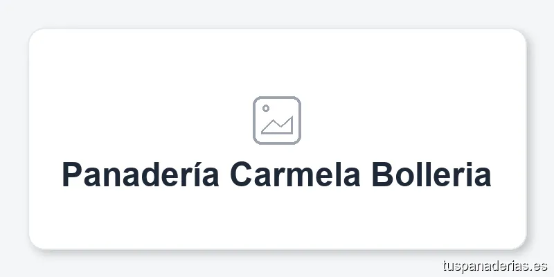 Panadería Carmela Bolleria
