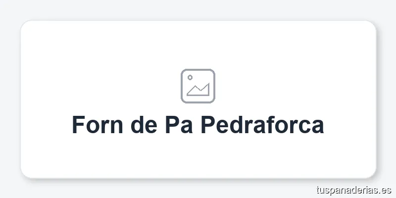 Forn de Pa Pedraforca