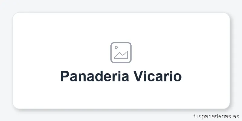 Panaderia Vicario