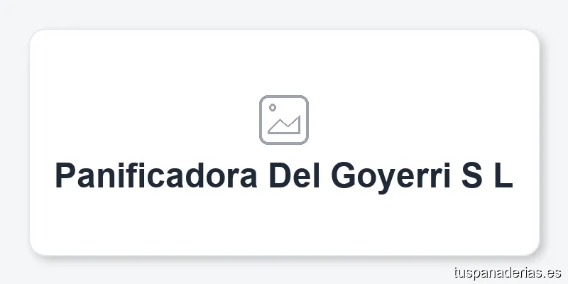 Panificadora Del Goyerri S L