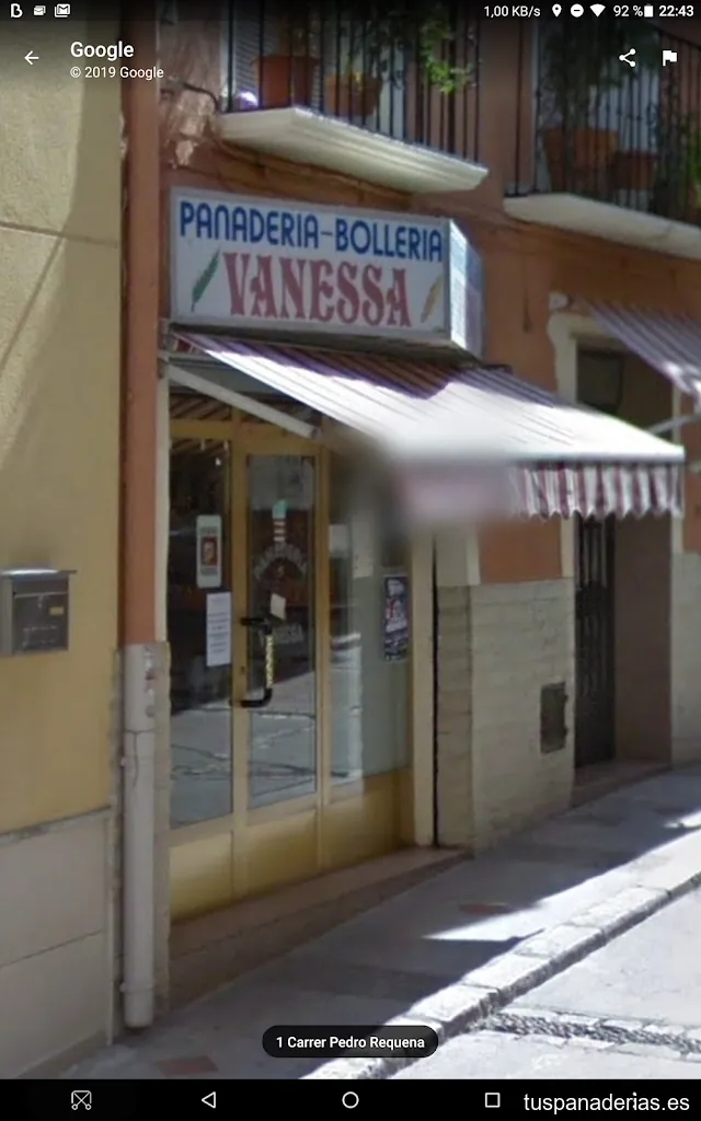 PANADERÍA-BOLLERÍA VANESSA.