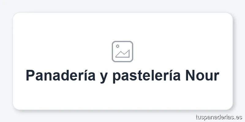 Panadería y pastelería Nour