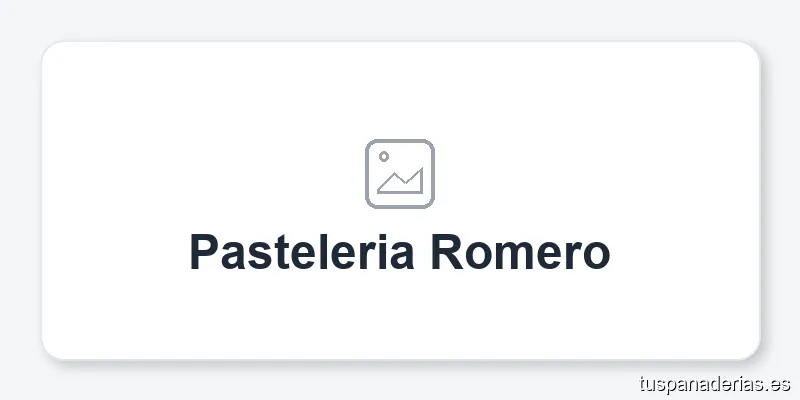 Pasteleria Romero