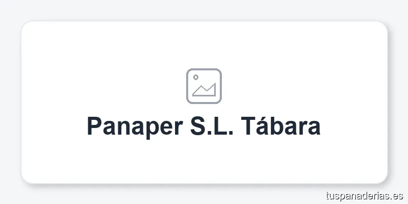 Panaper S.L. Tábara
