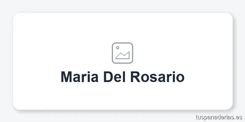 Maria Del Rosario