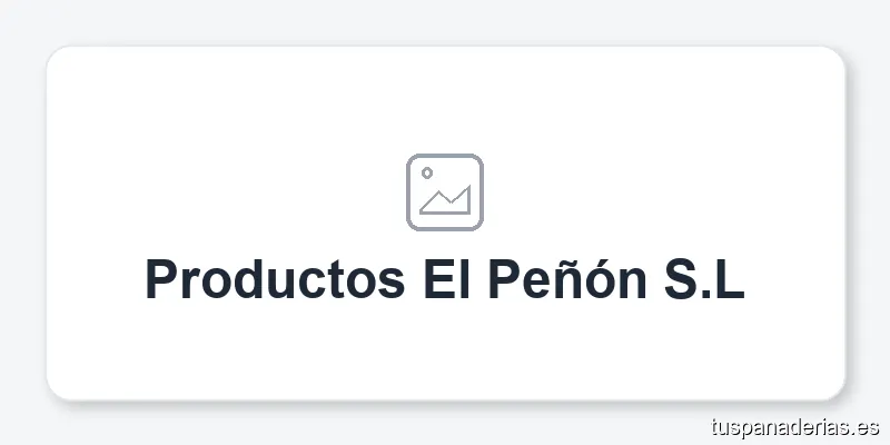 Productos El Peñón S.L