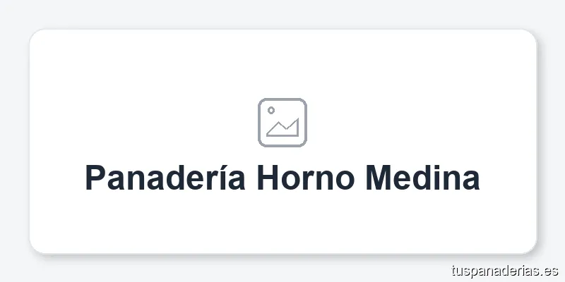 Panadería Horno Medina