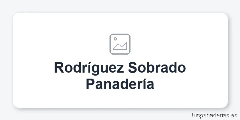 Rodríguez Sobrado Panadería
