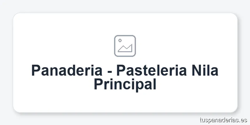 Panaderia - Pasteleria Nila Principal