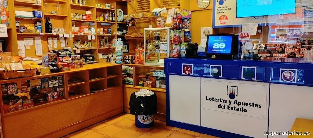 Panaderia y Loterías del Estado La Lucia. Nº DE PUNTO DE VENTA 62755