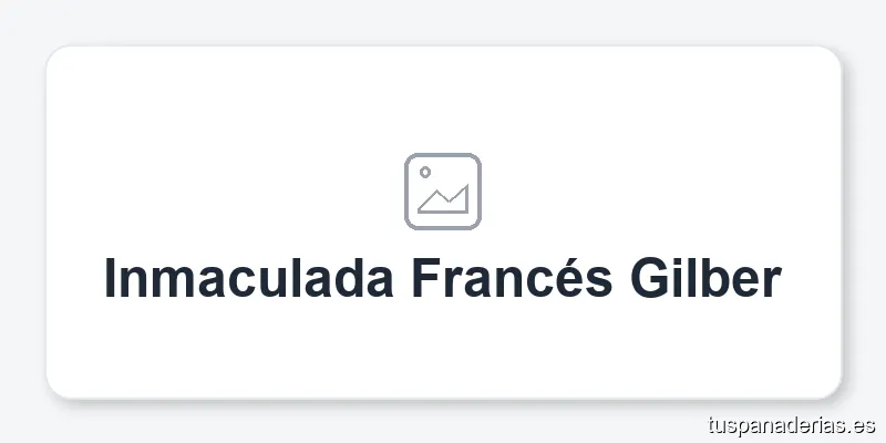 Inmaculada Francés Gilber