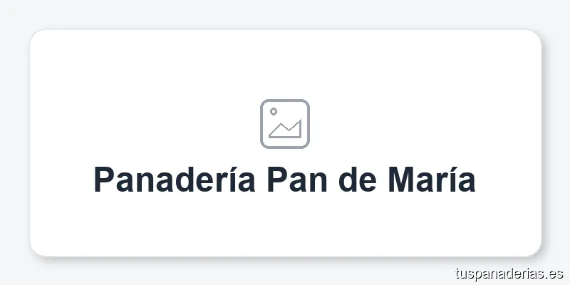 Panadería Pan de María