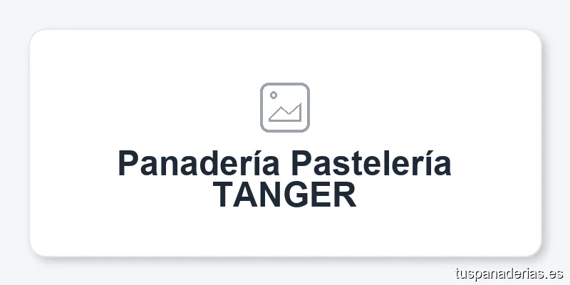 Panadería Pastelería TANGER
